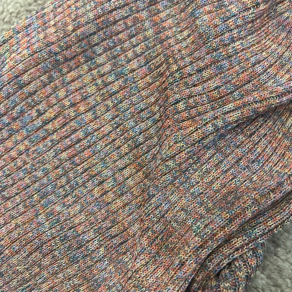 Zimmermann Concert Rainbow Knit Ribbed Mouline Sweater